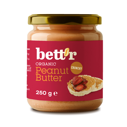 BIO maapähklivõi, krõmpsuv