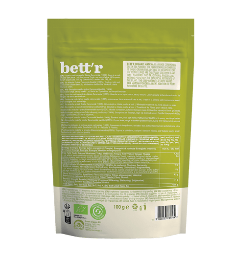 BIO Matcha pulber