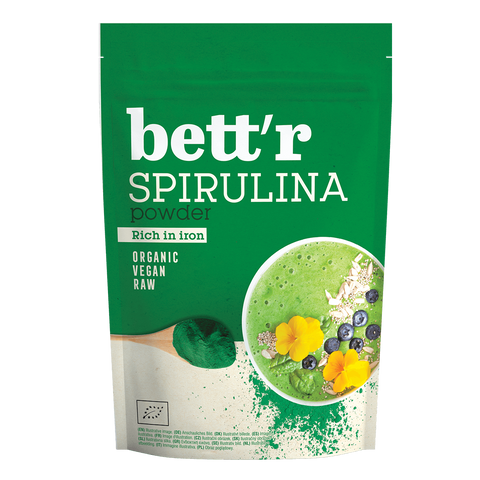 BIO Roheline Spirulina pulber