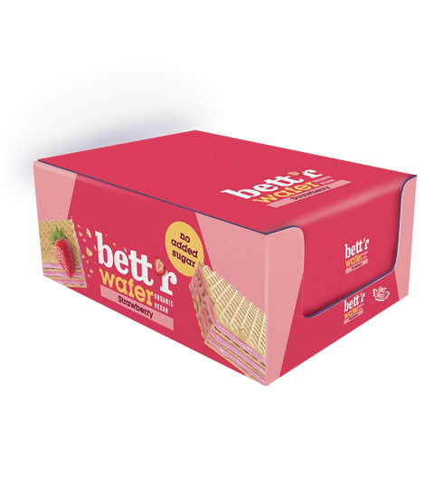 BIO vahvel india pähkli maasikakreemiga, ilma lisatud suhkruta