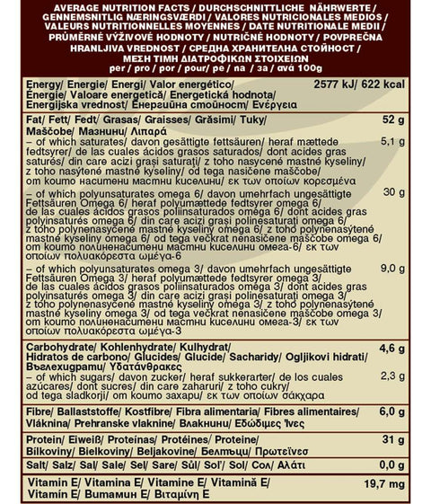 Bio kanepiseemned, kooritud