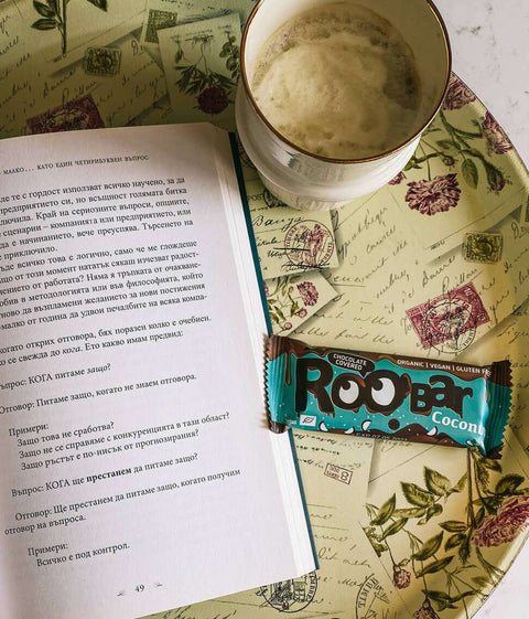 BIO šokolaadiga kaetud kookosbatoon