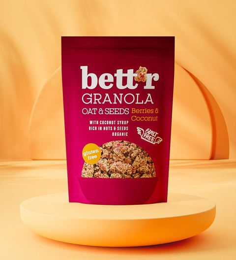 BIO Granola marjad ja kookospähkel