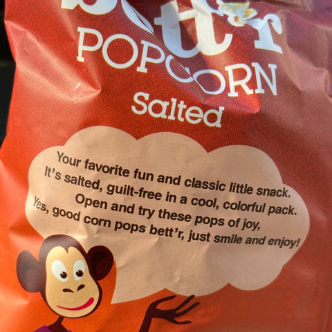 Bio Popcorn soolatud