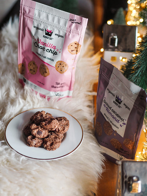 Bio Mini Cookies Shareables Double Choc Walnut