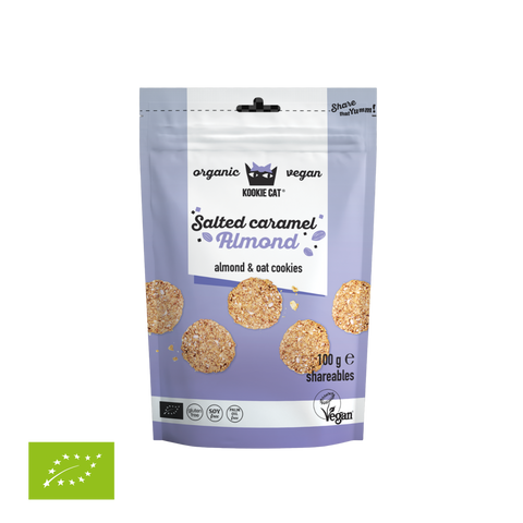 Bio Mini Cookies Shareables Soolatud karamell ja mandel