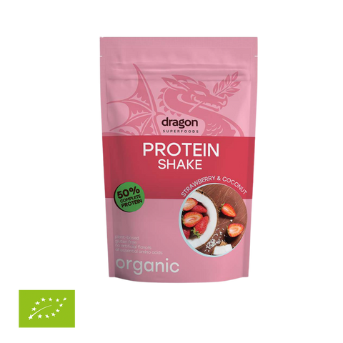 BIO valgukokteil maasikas ja kookos