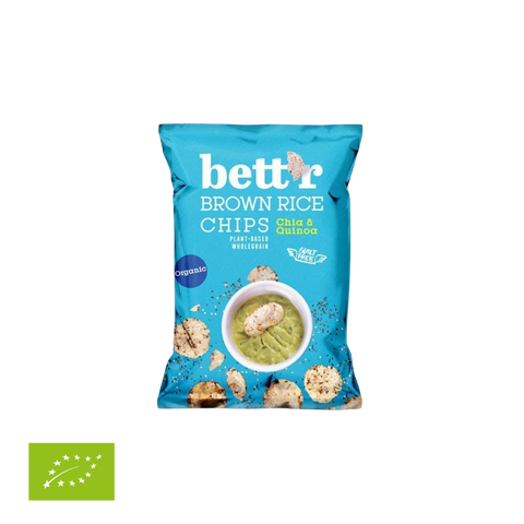 Bio pruuni riisi laastud Chia & Quinoa