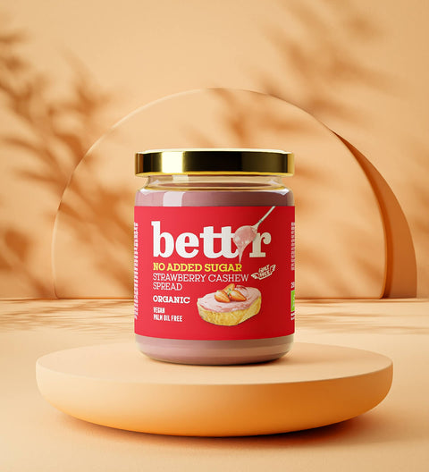 BIO maasika kašupähklimääre, ilma lisatud suhkruta