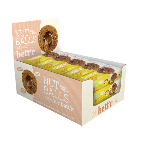 Bio Puuviljapallid sarapuupähkli ja kakao täidisega