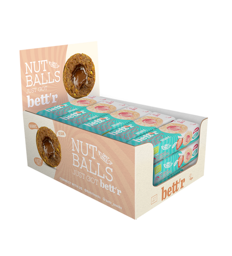 Bio Puuviljapallid kookose ja maasika täidisega