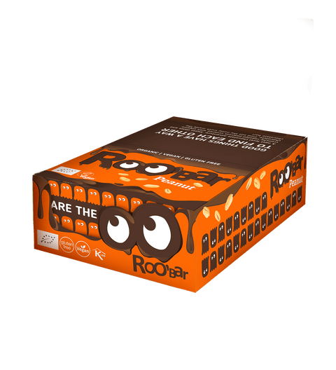 BIO šokolaadiga kaetud maapähklibatoon