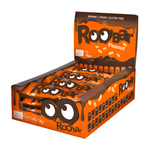 BIO šokolaadiga kaetud maapähklibatoon