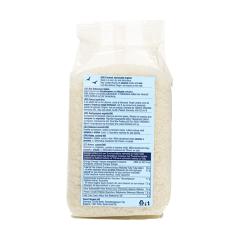 Bio Coconut, kuivatatud