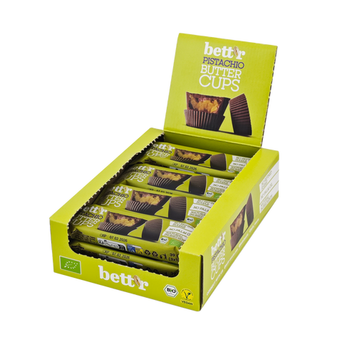 BIO pähklivõitopsid pistaatsiakreemiga