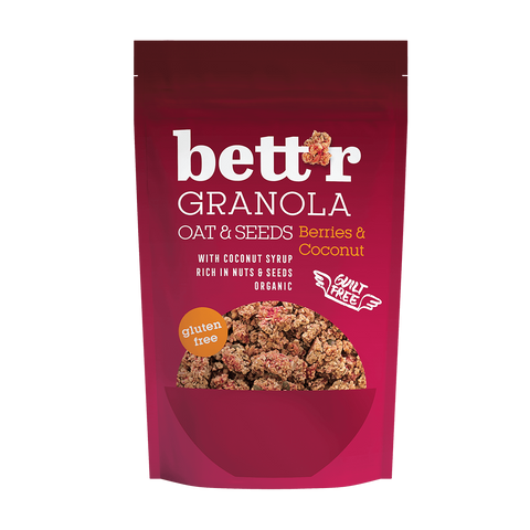 BIO Granola marjad ja kookospähkel