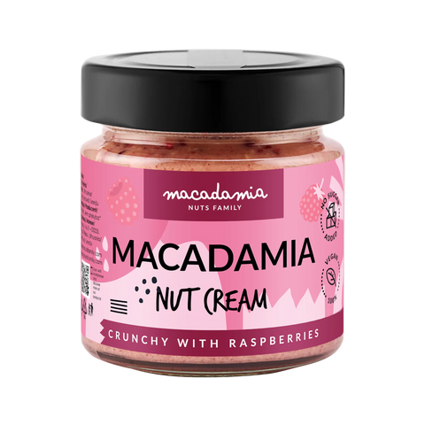 Makadaamiapähklikreem VAARIKATEGA