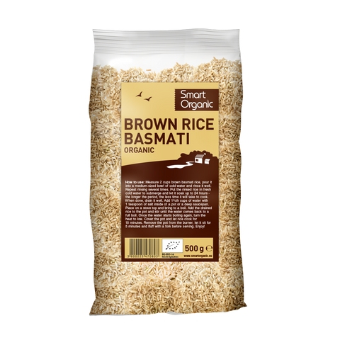 Bio Basmati riis, pruun