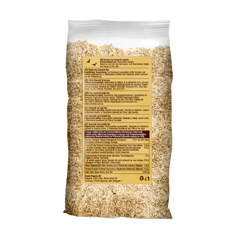Bio Basmati riis, pruun