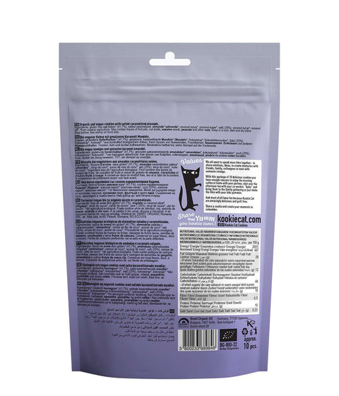 Bio Mini Cookies Shareables Soolatud karamell ja mandel